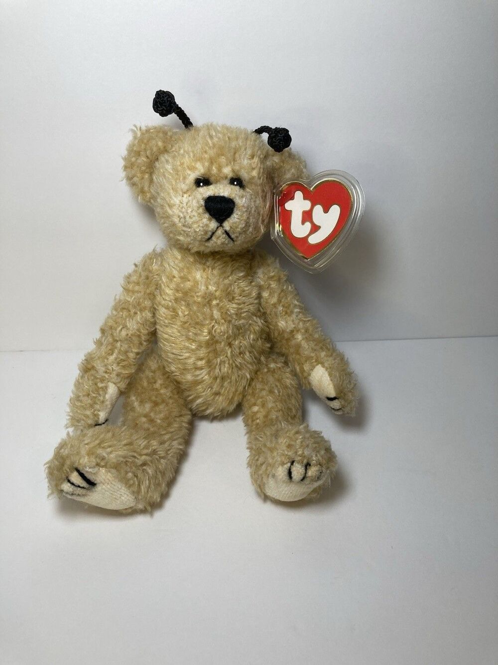 Ty Attic Treasures Beezee Plush Bear 1993